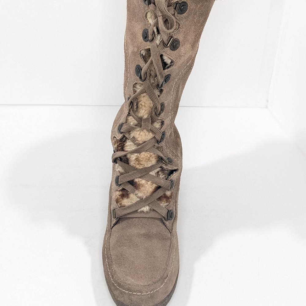 Sporto suede lace up winter boots - Picture 12 of 16